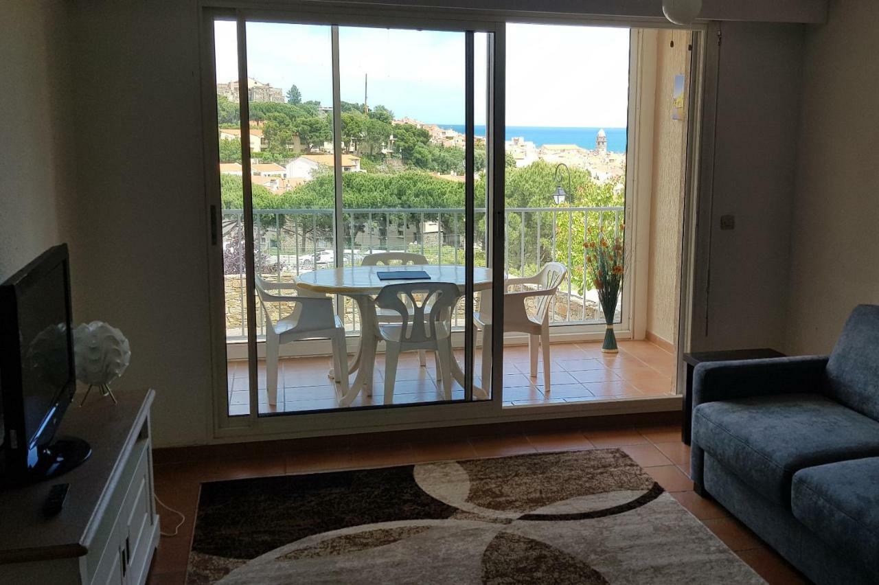 3Amb31 - Studio Pour 3 Personnes Avec Magnifique Vue Sur La Baie Collioure Exterior photo